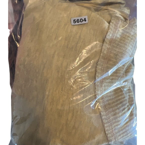 Free People We The‎ Free Mellow Yellow Oversized Pullover Sweatshirt XS - Picture 8 of 8